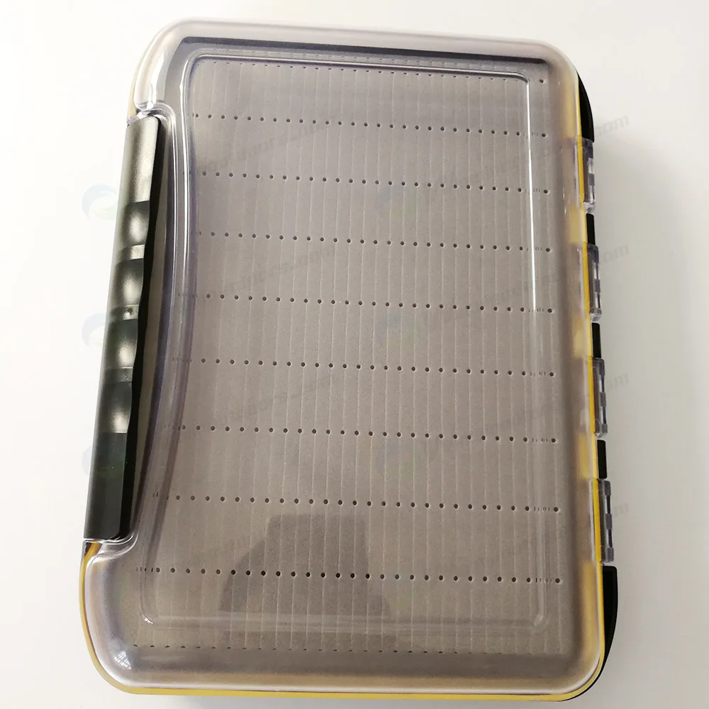 
High quality large fishing tackle box, waterproof double sided fly fishing box 