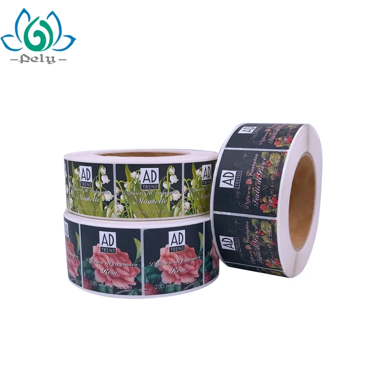 Горячая Распродажа индивидуальная черная косметика печатная бумажная наклейка этикетка