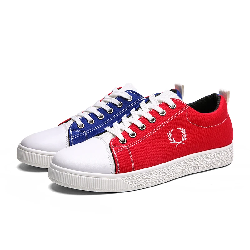 New design factory wholesale custom casual sneakers fashion leisure canvas sports shoes men