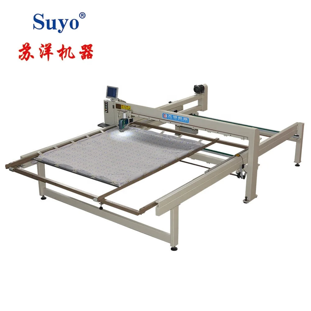 
DH25-2325 China Automatic Computerized Control Long Arm Quilting Sewing Machine Industrial 