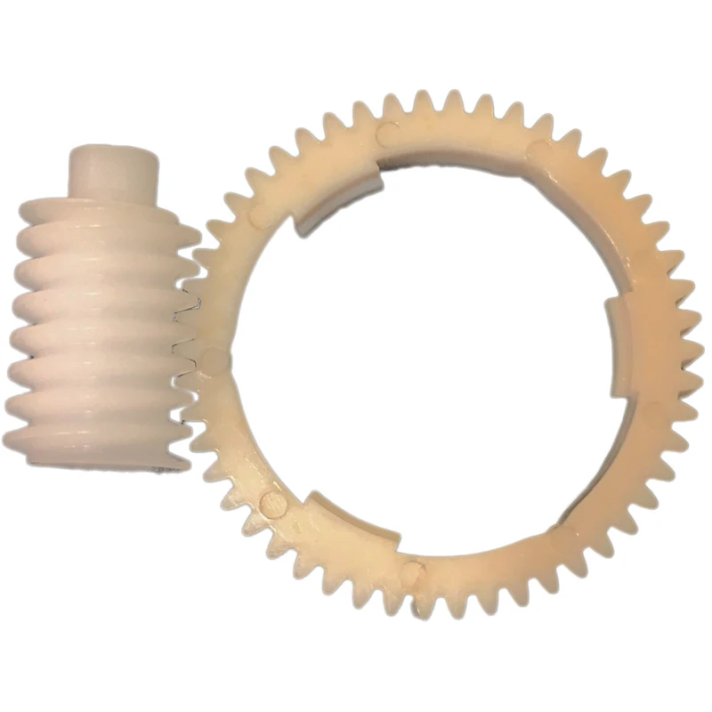 Plastic Gear and worm Nylon Plastic Injection worm Gear Transmission Gear