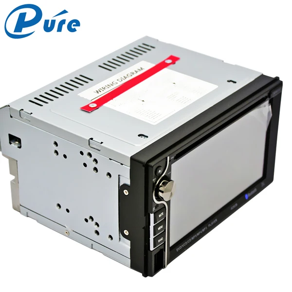 Touch Screen player Car DVD VCD CD MP3 MP4 Player Car Stereo with SD Card Reader