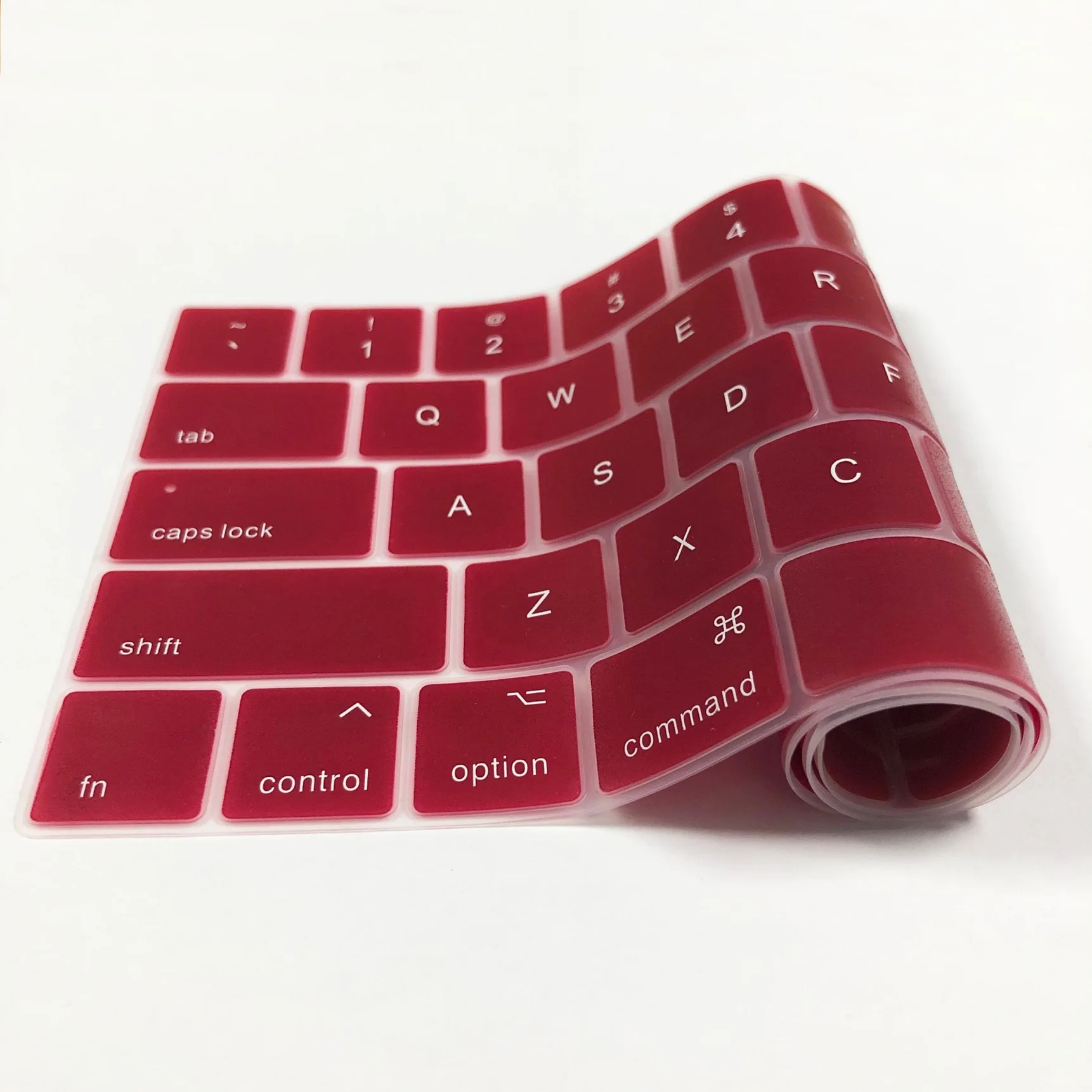 
Colorful Tablet Soft Silicone Keyboard Protector Cover For Macbook Pro 13 Air 15 With Touch Bar 