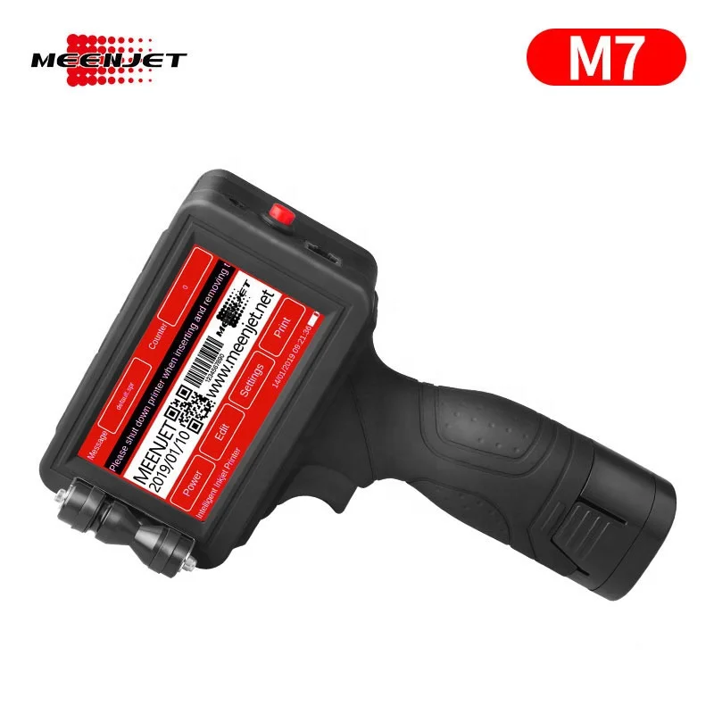 Global Hot Sale Portable Inkjet Printing Machine Peen Marking Printer with High Resolution Touch Screen