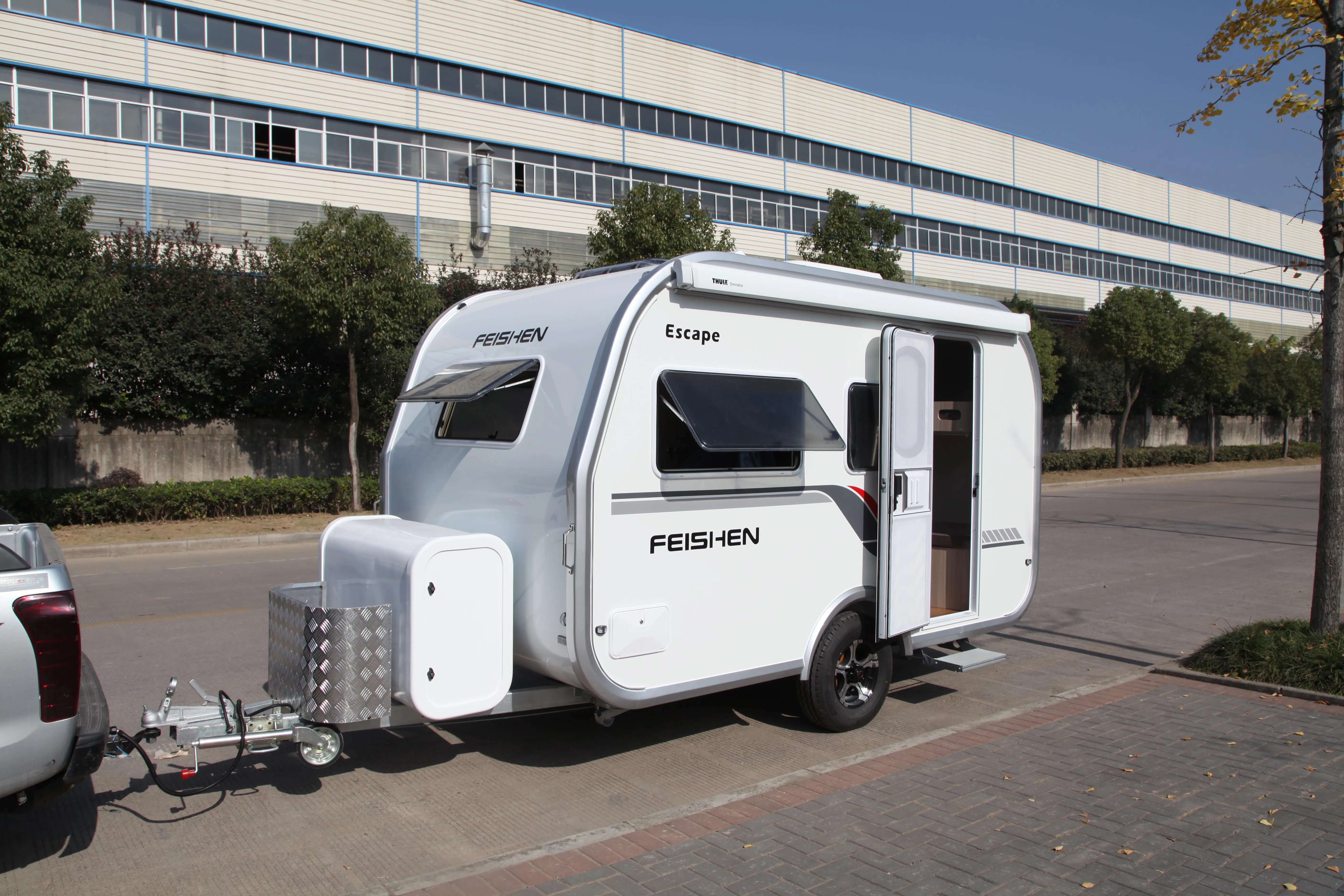 Australian standards fiberglass caravan trailer