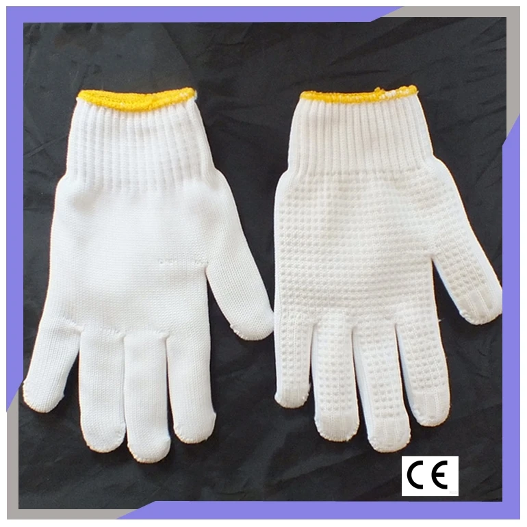 Nylon Lined Rubber Gloves For Industrial Use