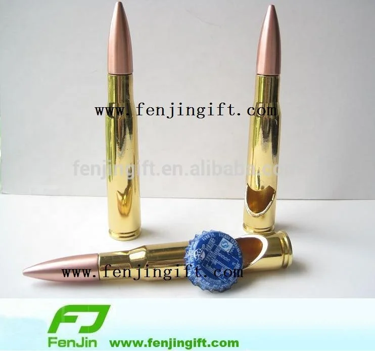 50 Cal caliber shell bullet beer bottle opener