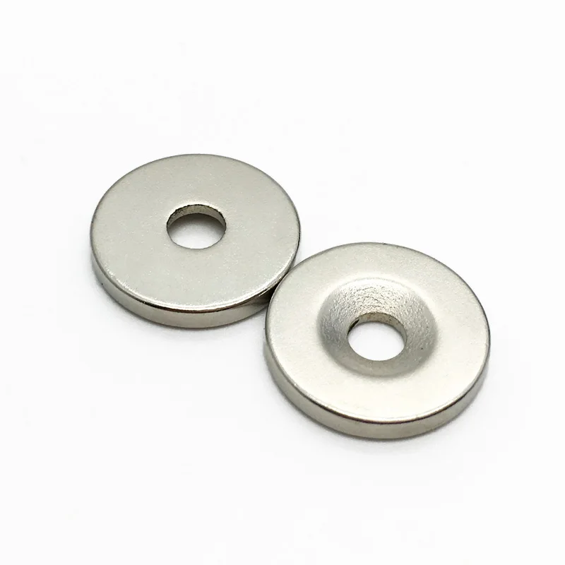 Bulk n48 круглый потайной постоянных Ndfeb N35 N38 неодимовый магнит