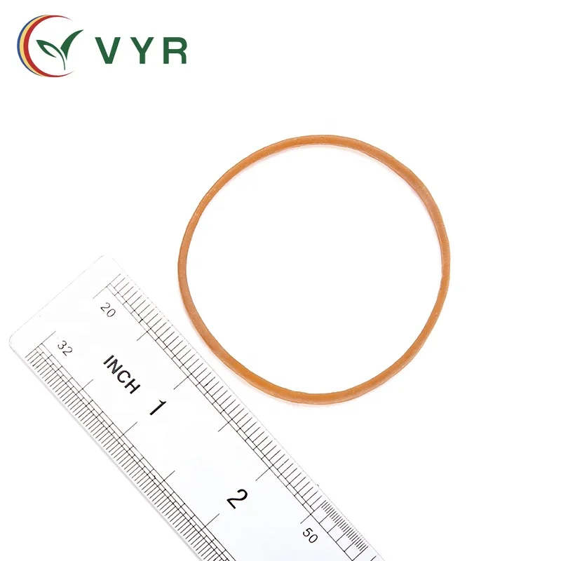 Factory direct wholesale multi-functional light brown elastic rubber band