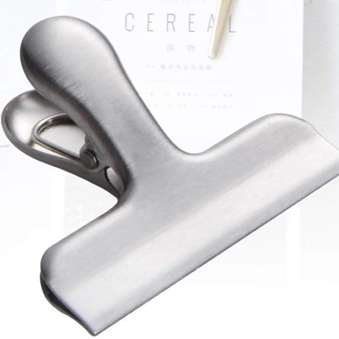 Stainless Steel Chip Bag Clips for Food Coffee Paper Stainless Steel Chip Bag Clips