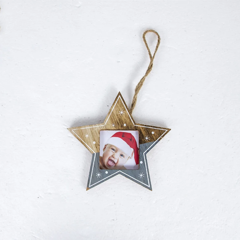 Creative Designs Wooden Christmas Tree Photo Frame Kit Xmas MDF Decor Decorations Arts & Crafts