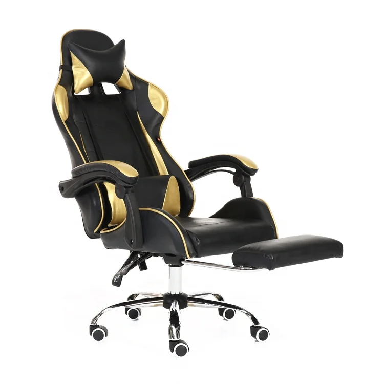 
High-back Ergonomic Gaming chair Seat Office Best Leather Recliner Chair with Footrest 