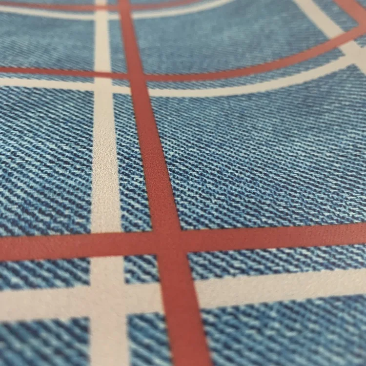 
Modern design Fashion style printed fabric leather 