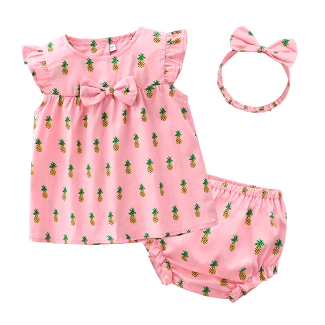 
PHB 20435 cheap wholesale price baby girls clothes taobao english 