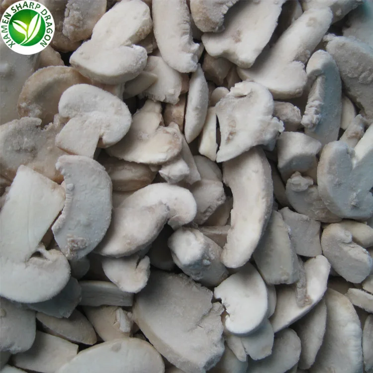 
IQF White frozen champion mushroom for market prices 