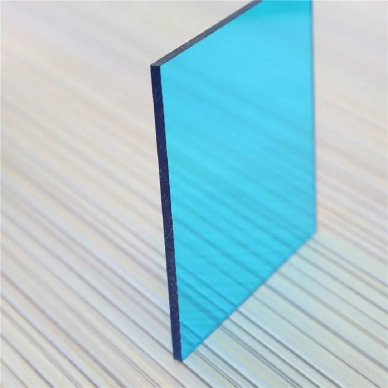 2 мм 3 мм 4 мм светло-голубой поликарбонатный лист для светильника и кровли