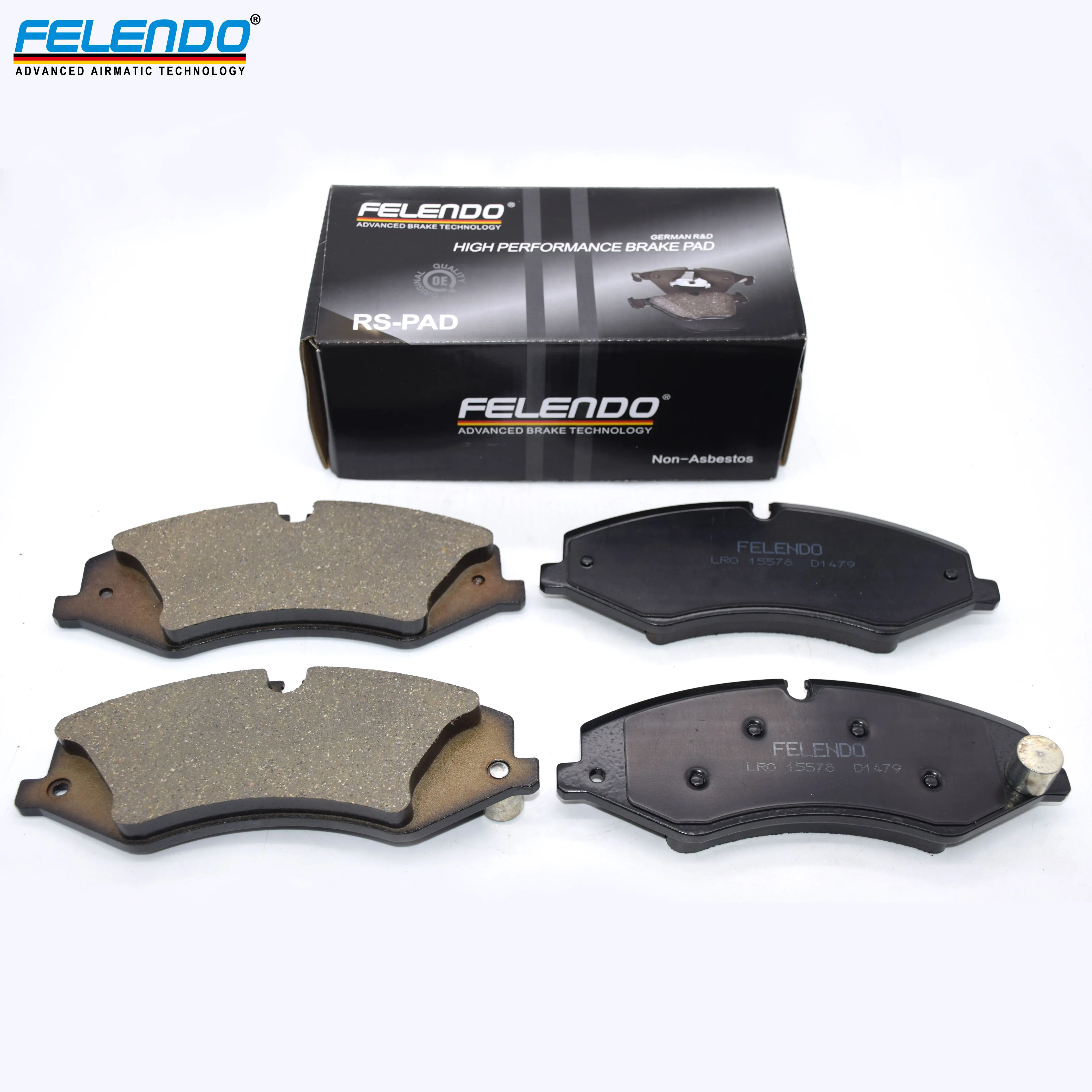 Brand new high performance Ceramic front brake pad for LR RR  02 12 OE LR015578  LR021253 (62096206148)