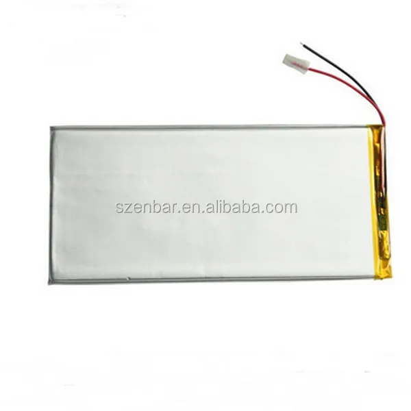 Disposable Lithium Manganese Soft Pack Battery 3V 1400mAh Lithium Ion Cell Battery for Active 3D Glasses CP403742
