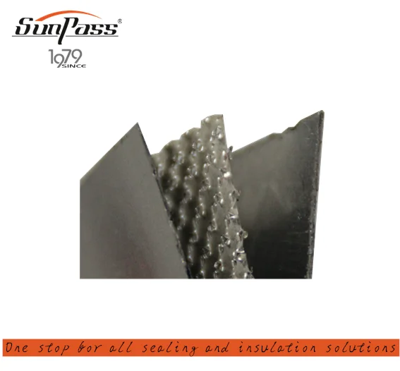 Графитовый прокладной лист с SS304 спутанной вставкой усиленный гибкий графитовый лист