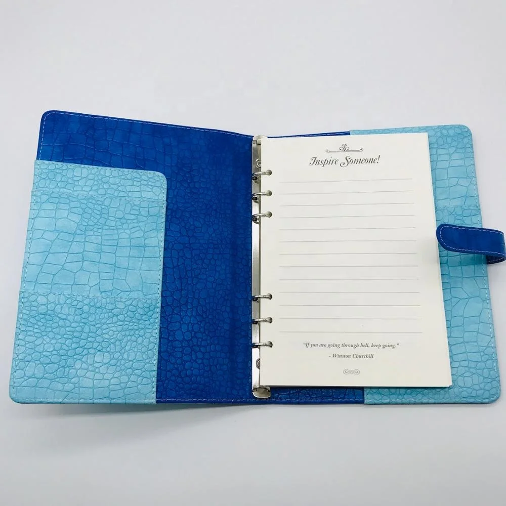 
Customized travel journal leather with clasp 