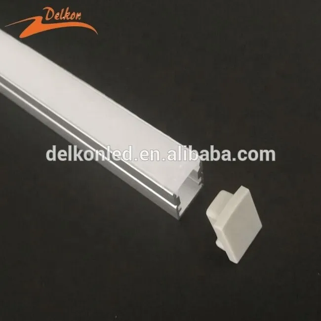 10*13mm Frosted /Clear/Opal Lens Slim Flat LED Aluminum Profiles /LED Extrusion for 8mm LED Strip