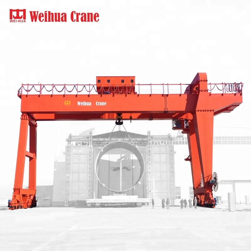A Model Construction Railway 70 Ton European Style Double Beam Gantry Crane