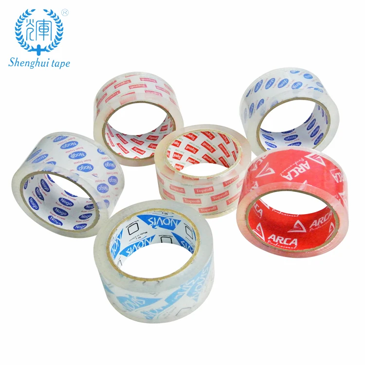
15 years manufacturer 48mm x 110y closing carton box super clear bopp packing tape 