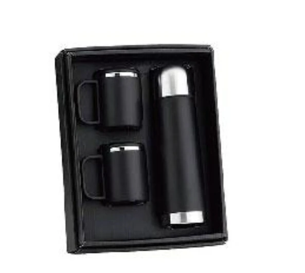 200 Stainless Steel Two Cups Coffee Mug 500ml One Thermos Water Bottle Promotional Gift Set ml