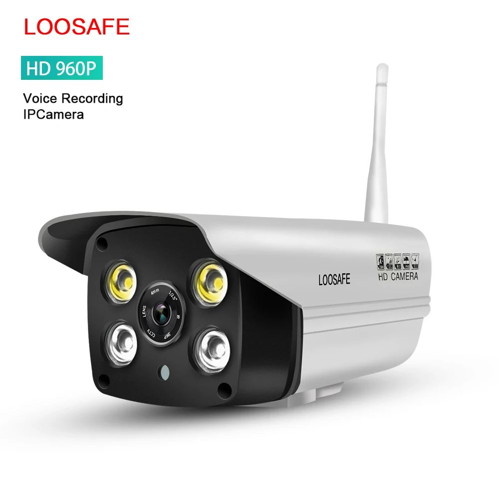 960P Красочные качество изображения ночью открытый полноцветный беспроводной Голос Запись безопасности камера wi fi