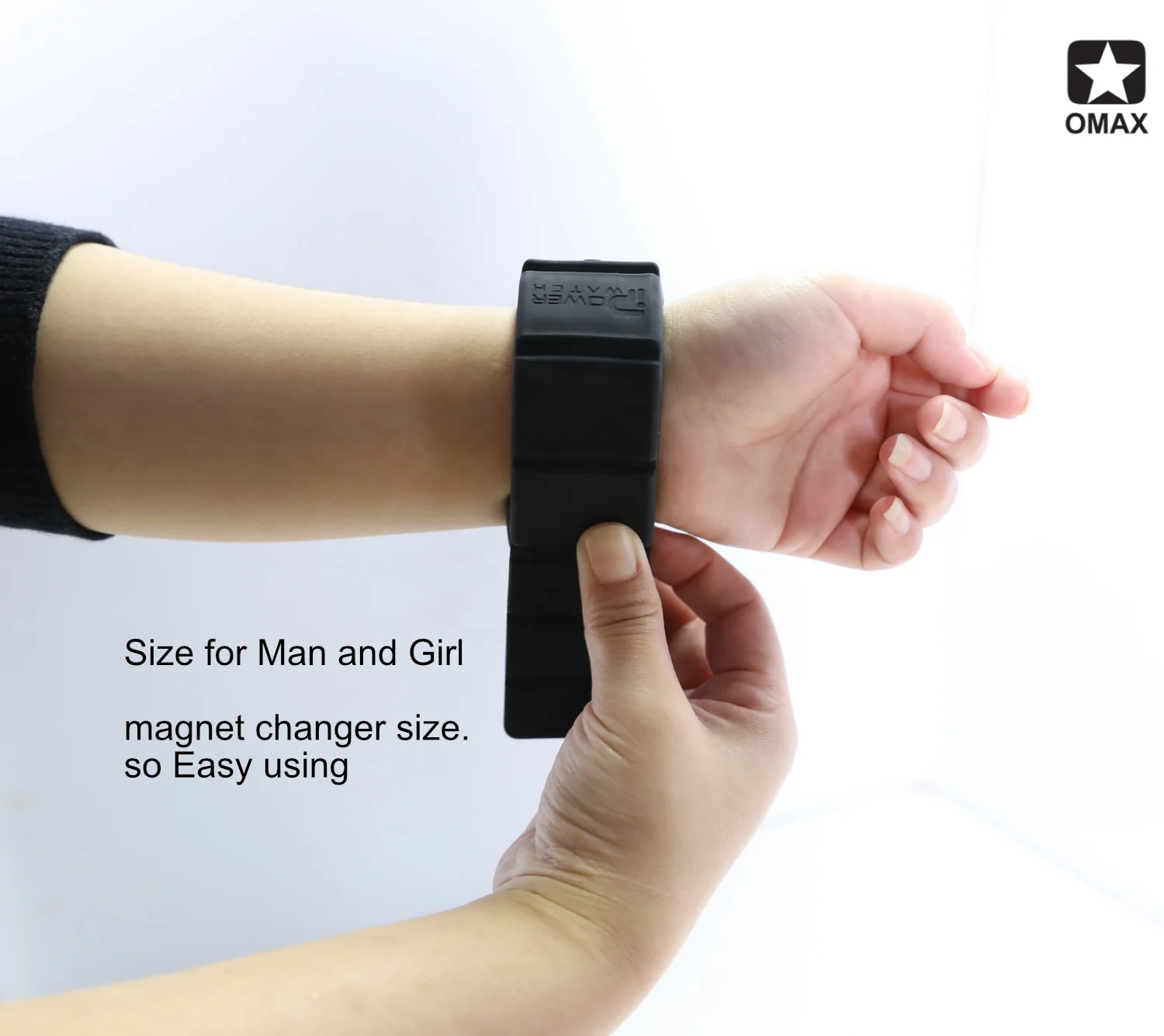 Power Bank Bracelet Wrist Portable Battery Silicone Band Powerbank 1500mAh Phone