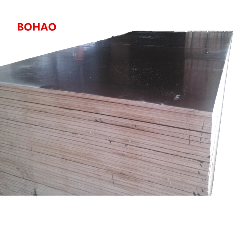 
15mm Cheap Price Polar Finger Joint Core Black Film Faced Plywood Sheet 