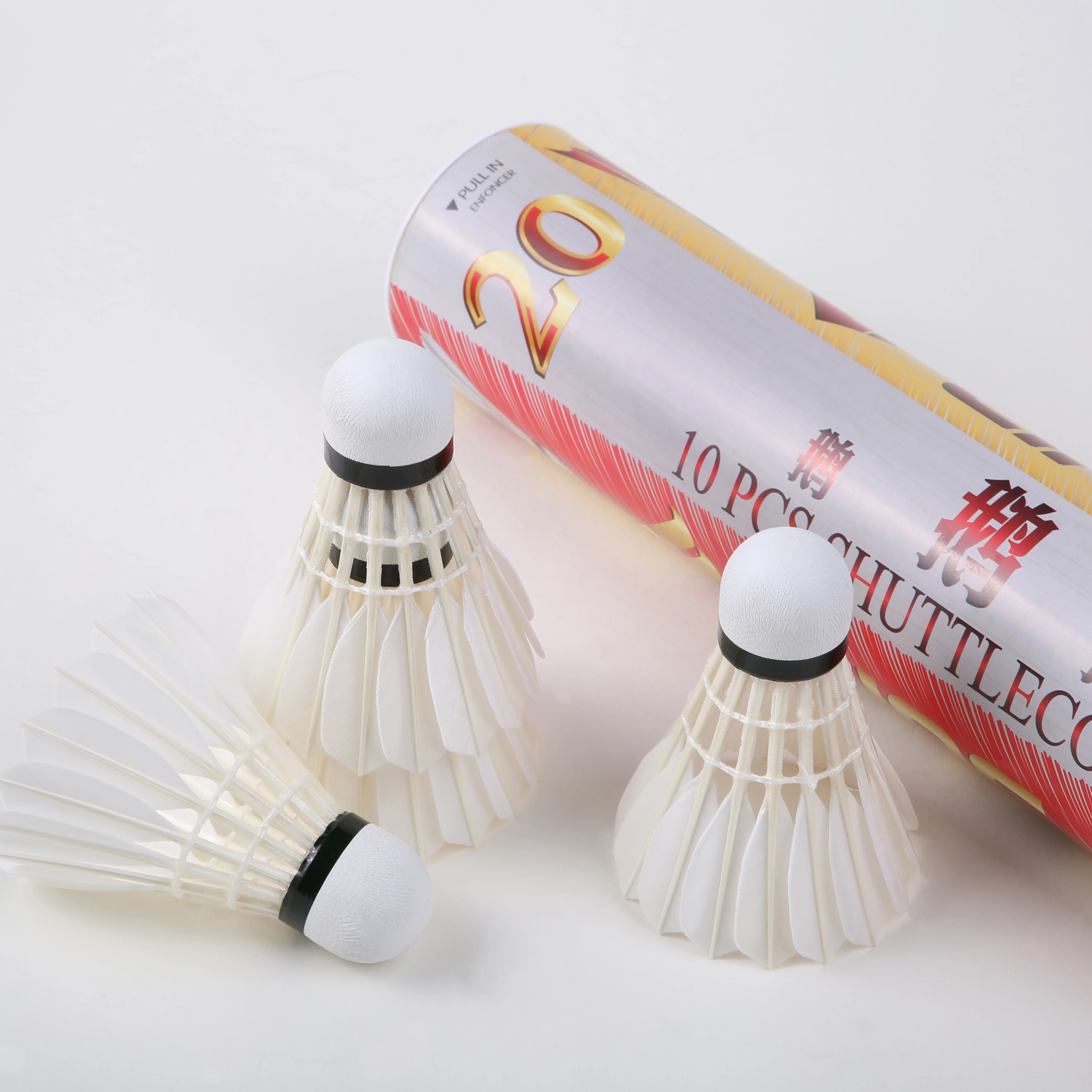 badminton shuttlecock goose feather