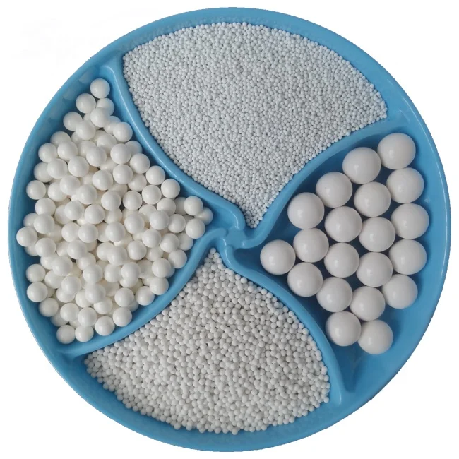 Alumina ceramic beads 0.3 0.5mm 0.5 0.7mm 0.8 1mm used in sand mill grinding