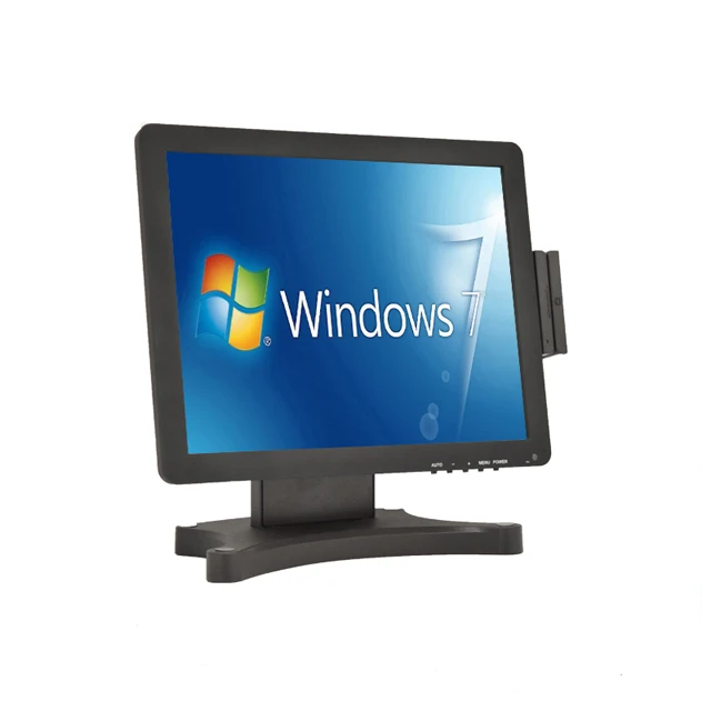15 дюймов 17 дюймов USB монитор с сенсорным экраном pos Промышленные LED-монитор