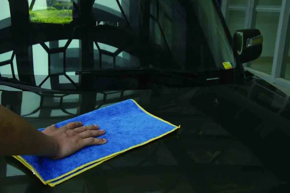 12V dual action electric car polisher with LED