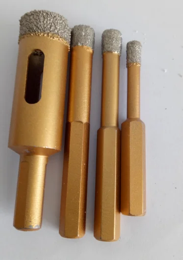 Factory wholesale vacuum brazed stone diamond core drill bit