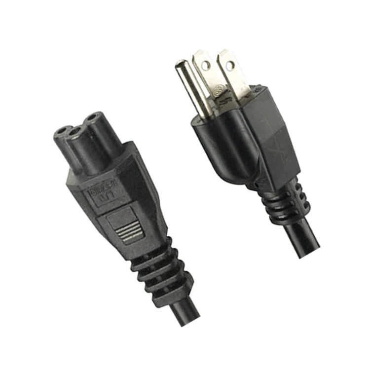 Стандарт UL 3 Pin США Канада NEMA 5-15 P AC Удлинитель электрический провод IEC C5 разъем конец шнура питания Микки Маус