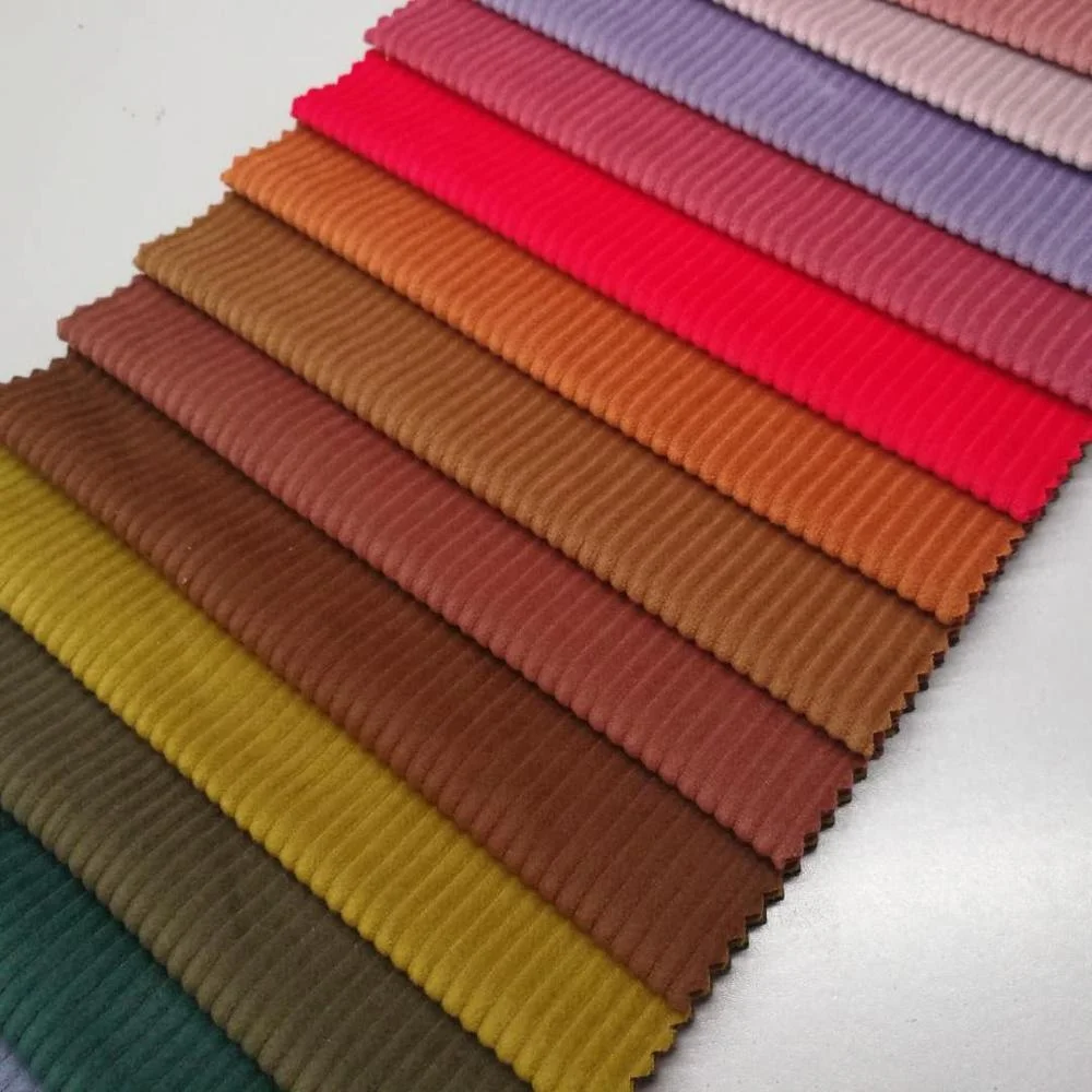 2019 Hot sale cheaper price soft 100% polyester warp knitted plain dyed holland velvet fabrics for sofa