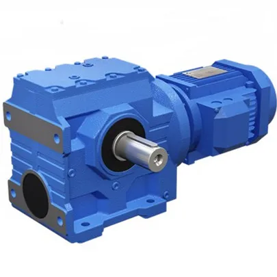 Sseries helical-wormgeared motor