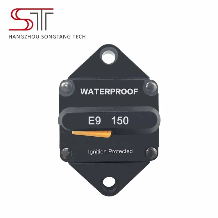 E95 30A/80A/100A/135A/150A водонепроницаемый биметаллический однофазный выключатель защиты двигателя для судов