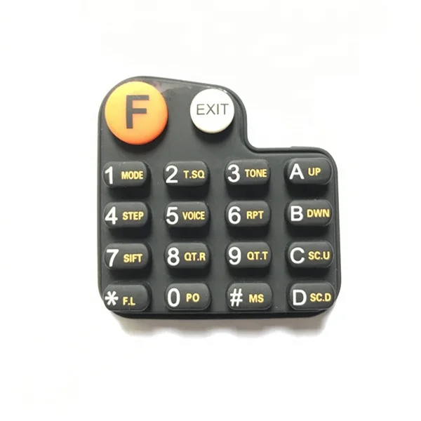 Custom Conductive Carbon Pill Switch Push Button Silicone button Keypad