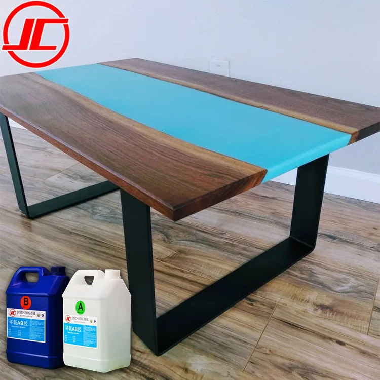 
Crystal Clear Bar Table Top Epoxy Resin Coating For Wood Tabletop - 2 Quart Kit 