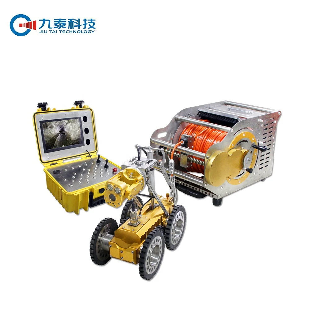 Crawling Robot Inspection Camera CCD Waterproof / Weatherproof Municipal Pipeline Detection