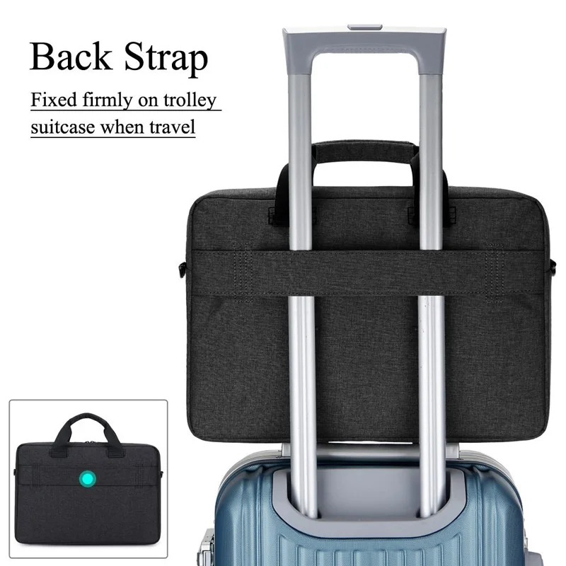 Multi-function Polyester laptop bag business Customized Logo briefcase bags women cheap laptop bag for women