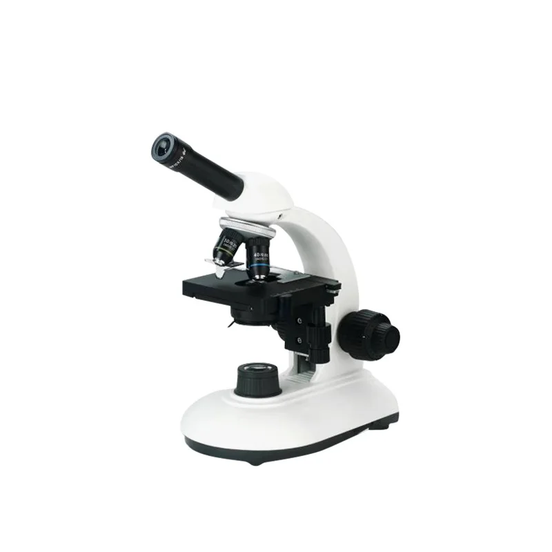 40X ~ 1000X B104LED Монокуляр Биологический микроскоп с achromatic цель