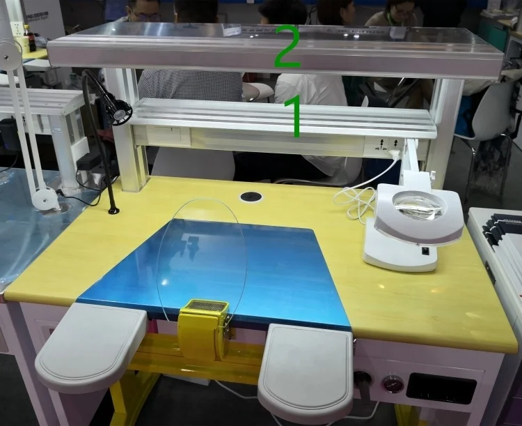 WWG-DS100A новый дизайн стоматологическое лабораторное оборудование скамья