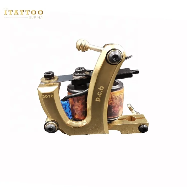 I Tattoo Supply 2019 Newest Permanent makeup CNC handmade coil tattoo machine