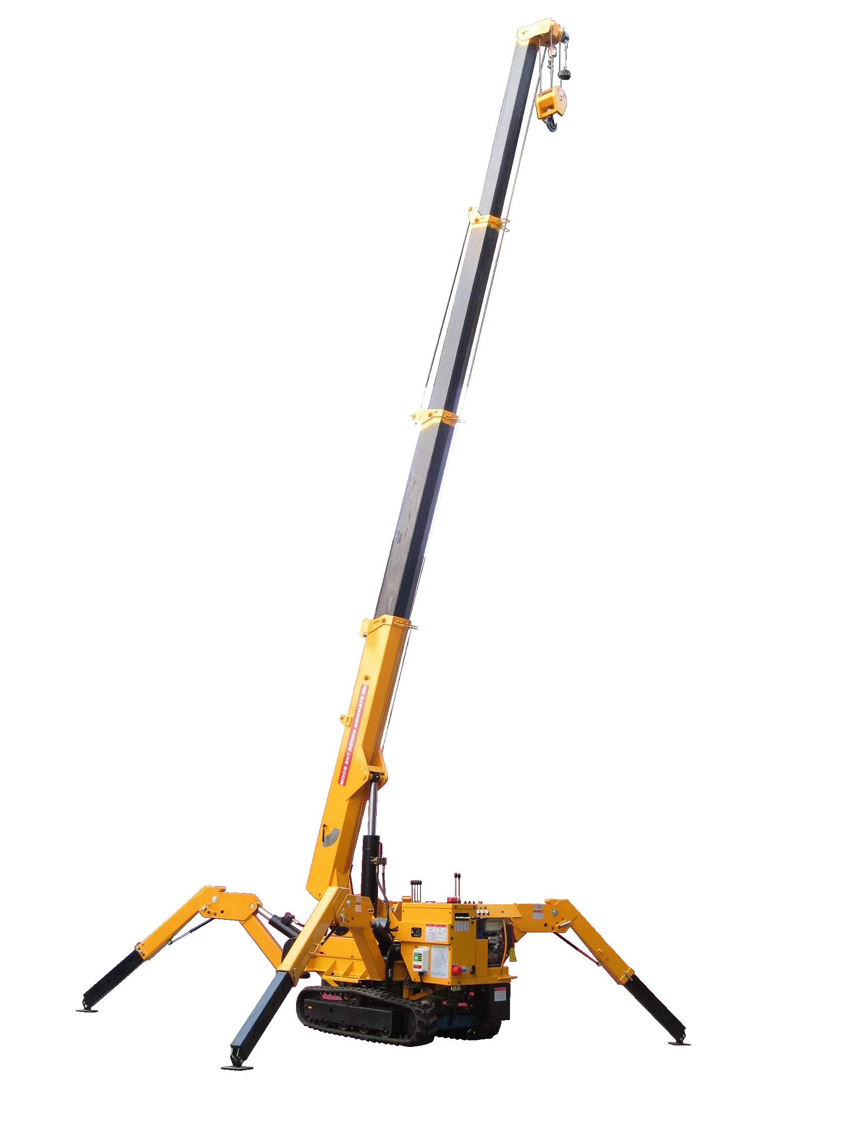 Diesel Engine Mini Crane, Gasoline Engine Hoist Mini Crane, Torque Limiter Mini Crane