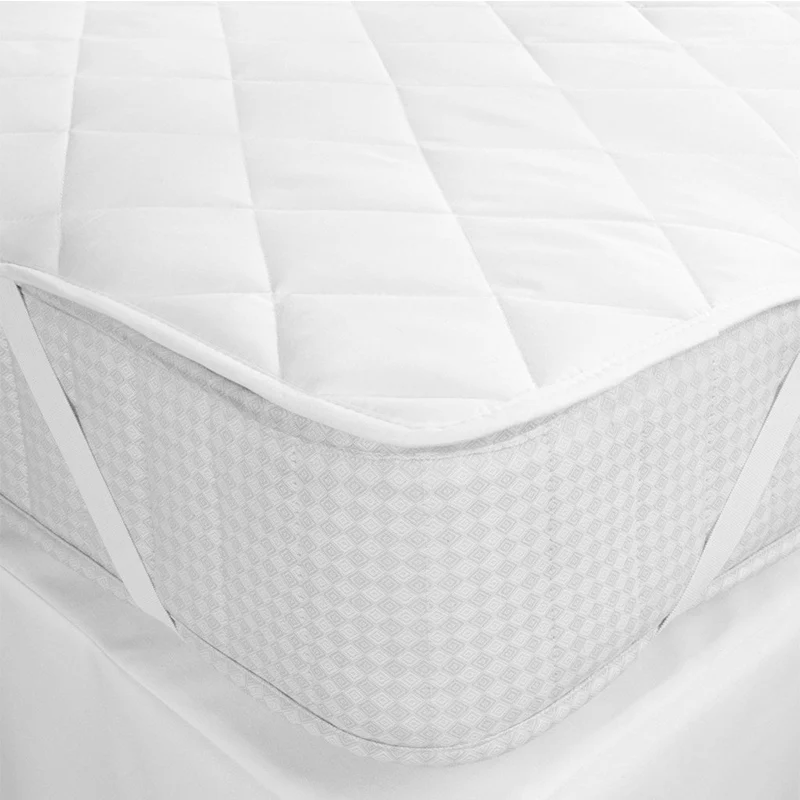 100% Polyester Knitted with TPU Film Mattress Protector Waterproof Bed Bug Proof Mattress Cover