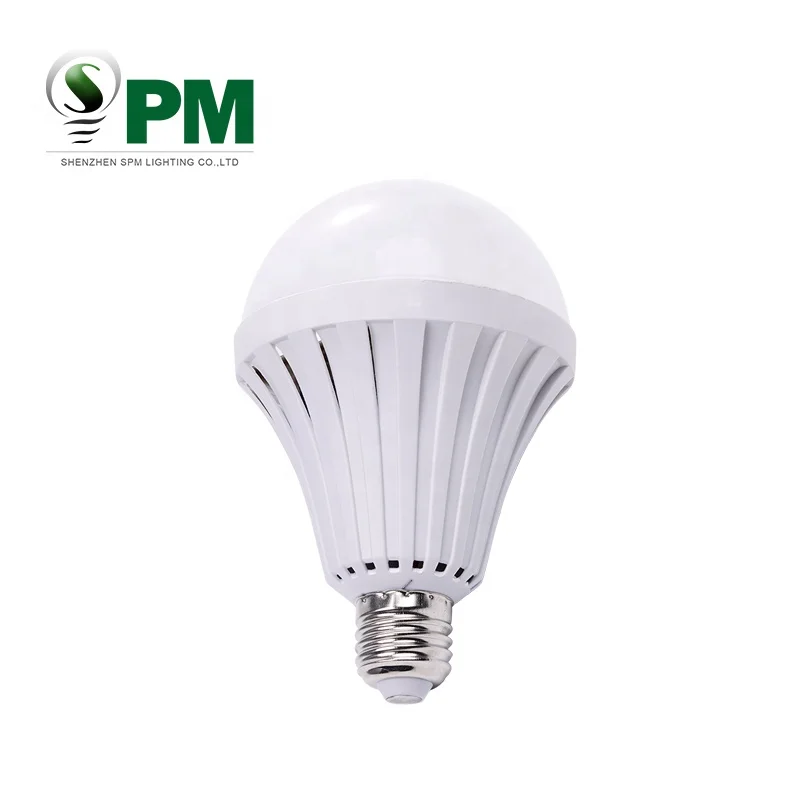 High quality led bulb intelligent rechargeable emergency bulb integrated solar panel/battery/controller/led light
